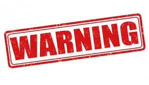 warning